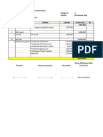 Permintaan Kas Rancamaya 08 Februari 2019