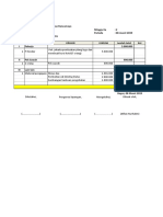 Permintaan Kas Rancamaya 08 Maret 2019