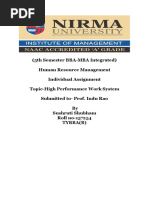 High Performance Work System Practices at Wipro