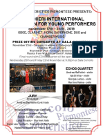 19th Chieri International Competition for Young Performers