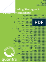 Course Outline Options Trading Strategies in Python Intermediate PDF
