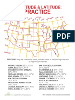 Longitude & Latitude:: Practice