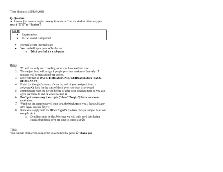 Q. Question A. Answer (The Answer Maybe Coming From Sir or From The ...