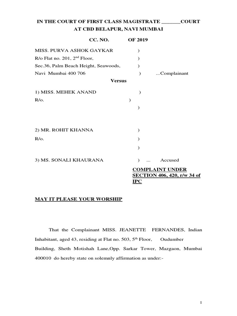 complaint-under-section-406-420-rw-34-of-ipc-pdf-cheque-banks