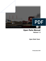Open Rails Manual: Release 1.3