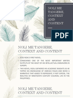 NOLI ME TANGERE, CONTEXT AND CONTENT.pptx