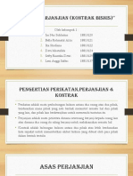 Hukum Perjanjian (Kontrak Bisnis)