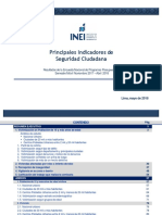 Principales Indicadores de Seguridad Ciudadana Semestre Noviembre 2017 - Abril 2018