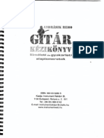 Andrasik Remo - Gitar K Zik Nyv - 1 Alapok PDF
