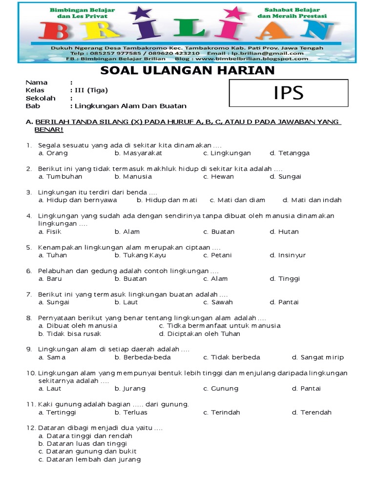 Mengenal Lingkungan Sekitar: Keajaiban Alam dan Karya Manusia