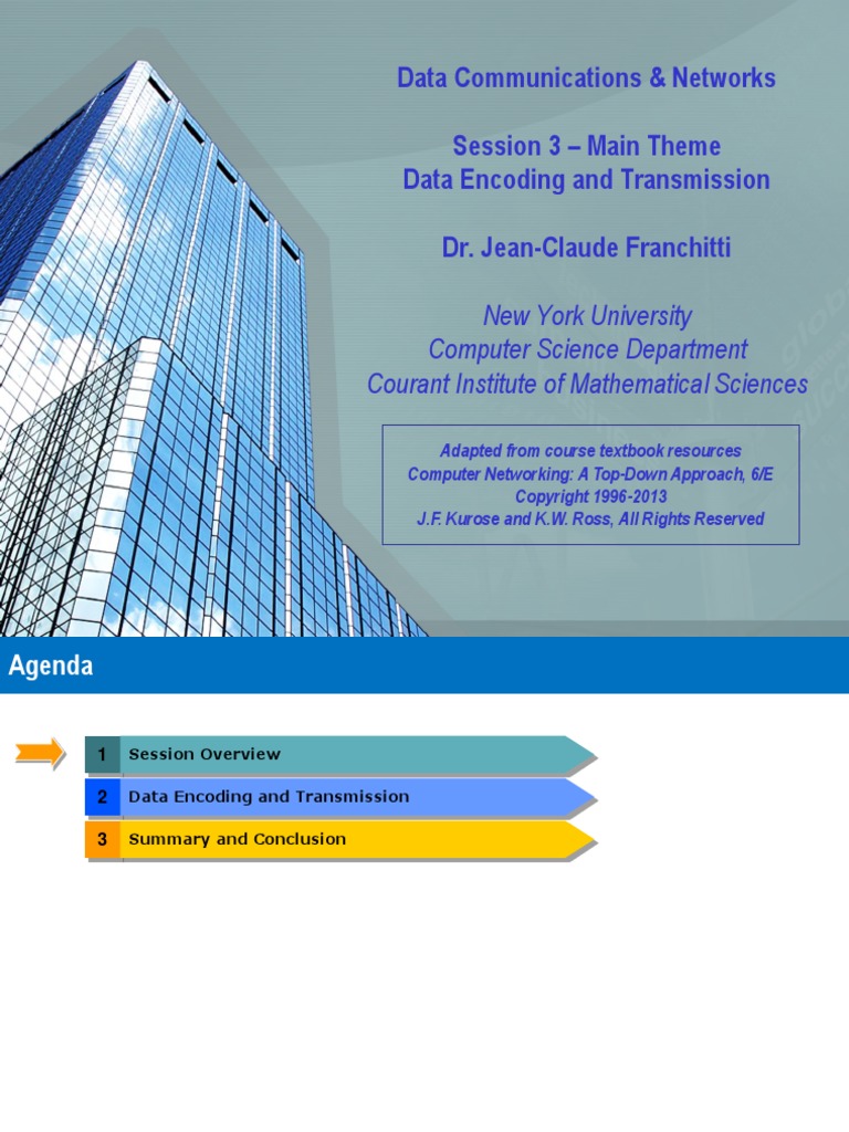 Data Encoding and Transmission | PDF | Internet Protocol Suite ...