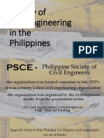 History of Civil Engineering in The Philippines