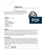 Cifrario Di Vigenère PDF