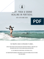 Surf, Yoga & Sound Healing in Portugal: 6th-13th June 2020