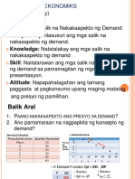 COT2 Revised Aralin 1 - Iba Pang Mga Salik Na Nakakaapekto Sa Demand