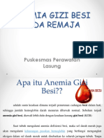 Anemia Gizi Bezi Pada Remaja