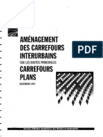 Amenagement Des Carrefours Plans (Setra) PDF