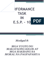 Performance Task in Esp 10