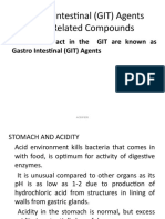 Gastro Intestinal Agents and Related Compounds