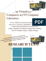 Setting-Up Virtualized Computers at CIT Computer Laboratory