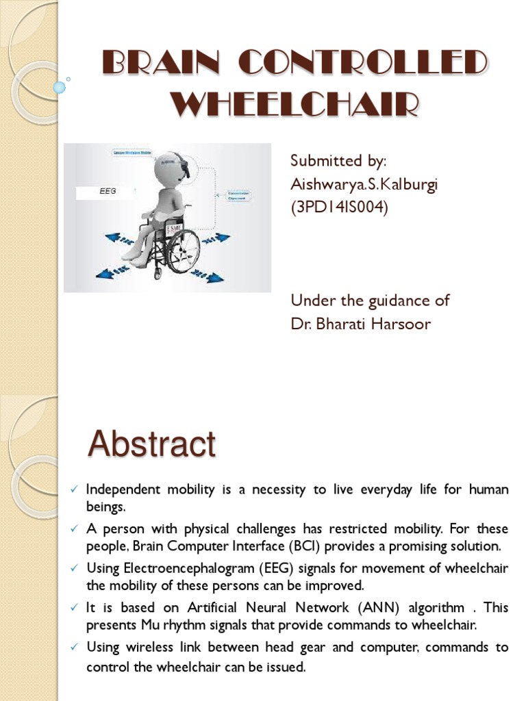 Brain-Controlled Wheelchair Using BCI | PDF | Electroencephalography ...
