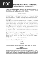 Contratto Uso Transitorio Ministeriale