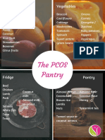 Fridge and Pantry Guide for PCOS Diet