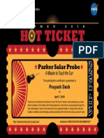 Parker Solar Probe Ticket