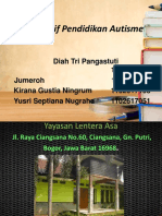 Perspektif Pendidikan Autisme