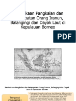 Pembukaan Penempatan Orang Iranun,Balangingi Dan Dayak Laut