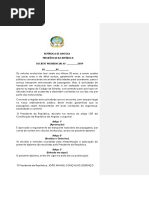Anteprojecto sobre serviço de mototáxi