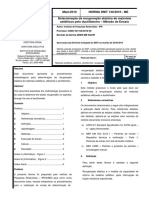 Determinação da recuperação elástica de materiais asfálticos