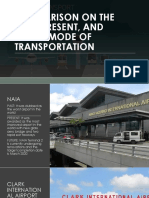 Comparison On The Past, Present, and Future Modes of Transportation (PH)