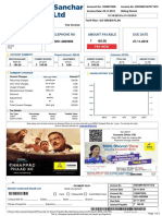 Telephone No Amount Payable Due Date: Bill Mail Service Tax Invoice