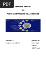 Python Libraries Seminar Report