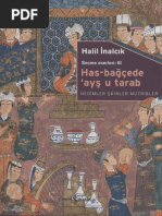 Halil Inalcik - Has Bagcede Ays U Tarab PDF | PDF