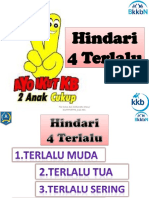 Menghindari 4 Terlalu