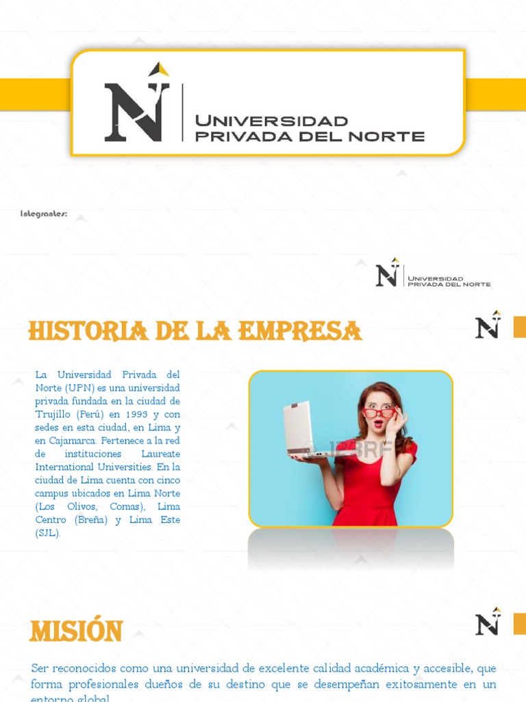 Universidad Privada del Norte: Misión y Visión | PDF | Lima | Universidad, image size:768x1024