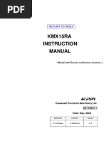 Kawasaki Main Valve KMX15RA