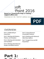 Microsoft PowerPoint 2016