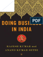 Rajesh Kumar, Anand Sethi - Doing Business in India (2005, Palgrave Macmillan)