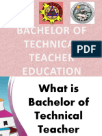 Bachelor of Technical Teacher Education
