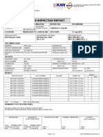 Sample Magnetic Particle Inspection Report