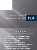 Introduction To The Fundamentals of Epidemiology
