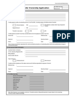 Transfer Ownership Form