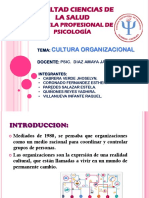 Cultura Organizacional