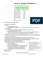 Excel Assignment 3