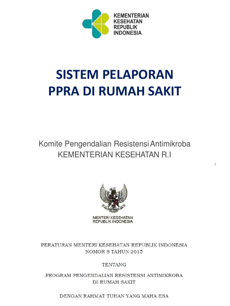Pelaporan PPRA Rumah Sakit Kemenkes | PDF