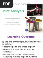 Paint Analysis