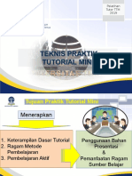 Teknis Praktek Tutorial Mini